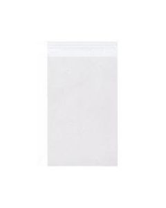 JAM Paper Self-Adhesive Cello Sleeve Envelopes, A9, 5 15/16in x 8 7/8in, Clear, Pack Of 100