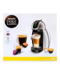 Nescafe Dolce Gusto Genio 2 Coffeemaker With Gusto Coffee Capsules And Rack, Silver