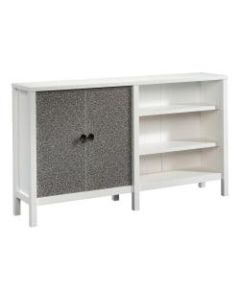 Sauder New Grange Console Storage, 33inH x 58inW x 12-9/16inD, Soft White