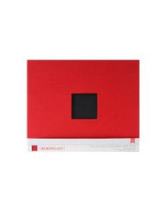 American Crafts D-Ring Album, 12in x 12in, Cardinal, Cloth