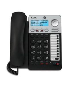 AT&T ML17929 2-Line Corded Phone with Caller ID/Call Waiting, Black