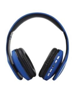 Volkano Phonic Series Bluetooth Over-Ear Headphones, Blue