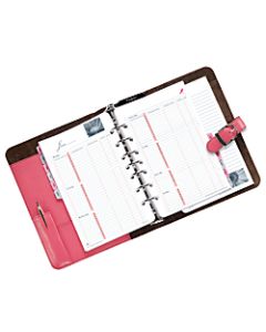 Day-Timer Pink Ribbon Organzier Starter Set, 5 1/2in x 8 1/2in
