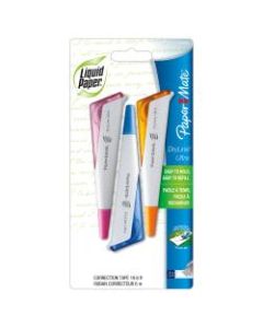Paper Mate Liquid Paper DryLine Ultra Correction Tape, Pack Of 3