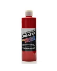 Createx Airbrush Colors, Transparent, 16 Oz, Brite Red