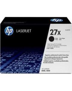 HP 27X High-Yield Black Toner Cartridge (C4127X)