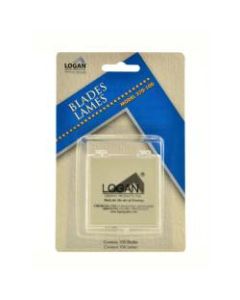 Logan Graphic Products Mat Cutter Blades, No. 270, Pack Of 100