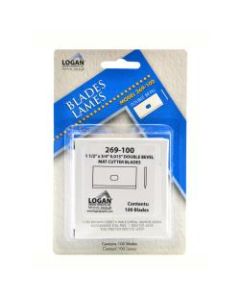 Logan Graphic Products Mat Cutter Blades, No. 269, Pack Of 100