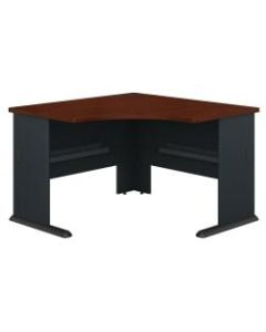 Bush Business Furniture Office Advantage Corner Desk 48inW, Hansen Cherry/Galaxy, Standard Delivery