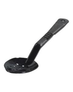Carlisle Perforated High-Heat Serving Spoons, 11inL, Black, Pack Of 12