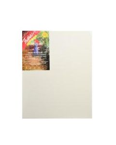 Fredrix Blue Label Ultra-Smooth Pre-Stretched Artist Canvases, 12in x 16in x 11/16in, Pack Of 2