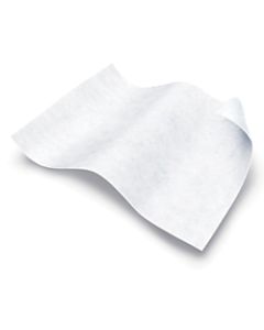 Medline Ultra-Soft Dry Wipes, 10 x 13in, White, 50 Wipes Per Bag, Case Of 10 Bags