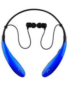 IQ Sound Wireless Bluetooth In-Ear Headphones, Blue