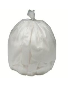 SKILCRAFT Trash Bags, 34 gal, 32inH x 44inW, Clear, 100 Bags (AbilityOne NSN1506256)