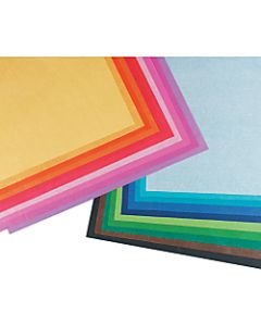 Pacon Spectra Assorted Color Tissue Pack, 20in x 30in, 20 Colors, Pack Of 100 Sheets