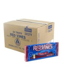 Red Vines King-Size Tray, Pack Of 24