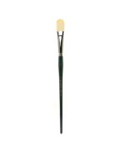 Princeton Series 5200 Oil Brush, 12, Filbert, Chinese Hog Hair Bristle, Blue