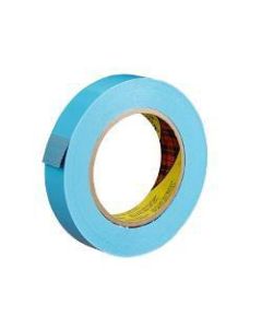 3M 8898 Tensilized Poly Strapping Tape, 3/4in x 60 Yd., Blue, Case Of 12