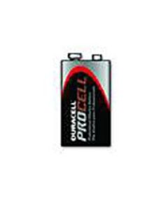 Duracell Procell Alkaline Batteries, 9V, Box Of 12