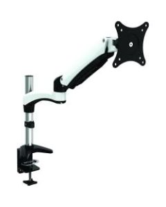 Amer Mounts Single Monitor Mount With Articulating Arm - HYDRA 1 arm articulating monitor mount with desk clamp