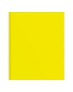 Office Depot Brand 2-Pocket Paper Folder with Prongs, Letter Size, Yellow