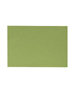 LUX Flat Cards, A9, 5 1/2in x 8 1/2in, Avocado Green, Pack Of 50