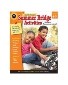 Carson-Dellosa Summer Bridge Activities Workbook, Grades 4-5
