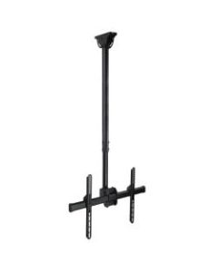 Mount-It MI-509XL Large Full-Motion Ceiling TV Mount For Screens 32 - 70in, 50inH x 12-3/4inW x 4-13/16inD, Black