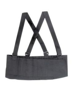 DMI Deluxe Industrial Back Support Belt With Straps, Standard, Black