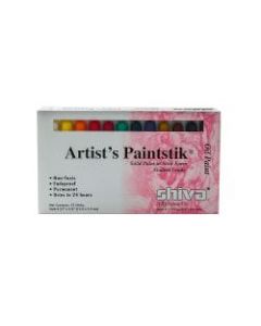 Shiva Artists Paintstik Oil Color Set, Student Set, Set Of 12