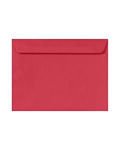 LUX Booklet 9in x 12in Envelopes, Gummed Seal, Holiday Red, Pack Of 500