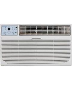 Keystone Through-The-Wall Air Conditioner With Heat, 14 1/2inH x 24 1/4inW x 20 5/16inD, White