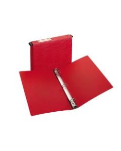 Avery Hanging Storage 3-Ring Binder, 1in Round Rings, Red