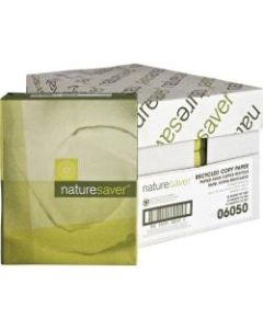 Nature Saver Recycled Paper, Legal Size (8 1/2in x 14in), 20 Lb, Carton Of 5,000 Sheets