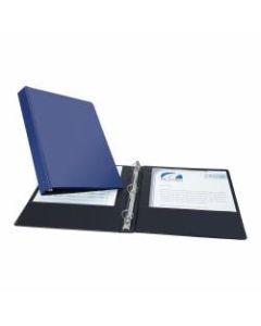 Avery Economy 3-Ring Binder, 1in Round Rings, 54% Recycled, Blue