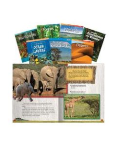 Teacher Created Materials Biomes And Ecosystems Book Set, Grades 2 - 4, Set Of 7 Books
