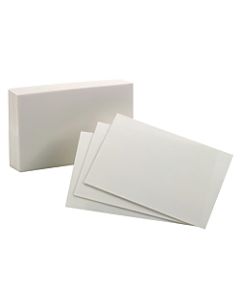 Oxford Index Cards, Blank, 4in x 6in, White, Pack Of 100