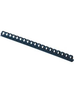 Fellowes 19-ring Plastic Comb Binding - 0.4in Height x 10.8in Width x 0.4in Depth - 55 x Sheet Capacity - For Letter 8 1/2in x 11in Sheet - Navy - Plastic - 100 / Pack