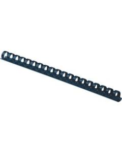 Fellowes 19-ring Plastic Comb Binding - 0.4in Height x 10.8in Width x 0.4in Depth - 55 x Sheet Capacity - For Letter 8 1/2in x 11in Sheet - Navy - Plastic - 100 / Pack