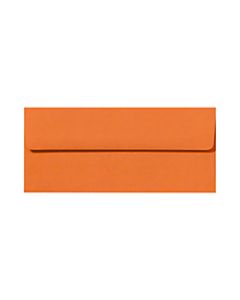 LUX #10 Envelopes, Peel & Press Closure, Mandarin Orange, Pack Of 1,000