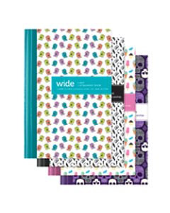 Office Depot Brand Mini Fashion Composition Book, 3 1/4in x 4 1/2in, Wide Ruled, 80 Sheets, Assorted Designs (No Design Choice)