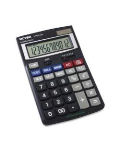 Victor 1180-3A 12-Digit Desktop Calculator With Antimicrobial Protection