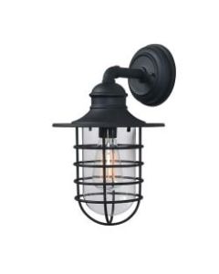 Kenroy Home Eli 1-Light Large Lantern, 9inW, Black