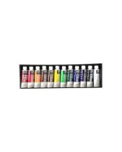 Liquitex Basics Value Series Acrylic Colors, 0.74 Oz, Assorted Colors, Set Of 12