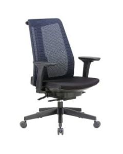 Boss Contemporary Ergonomic Mesh High-Back Chair, Fabric, Black, B6990-BK
