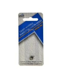 Logan Graphic Products Glass Cutter Wheels, 704, Pack Of 3