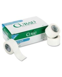 Curad Paper Adhesive Tape, 1in x 10 Yd, White, Box Of 12