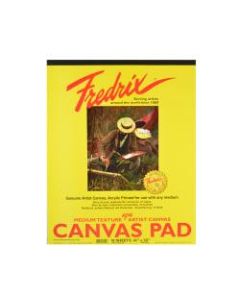 Fredrix Canvas Pad, 16in x 20in, 10 Sheets
