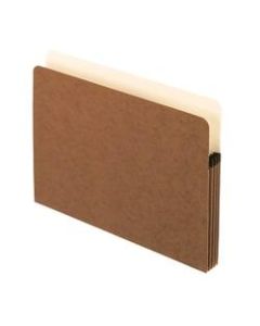 Pendaflex Standard File Pockets, 30% Recycled, 3 1/2in Expansion, Letter Size, Redrope, Box Of 25 Pockets