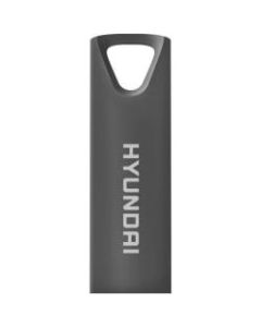 Hyundai Bravo Deluxe SPACE GRAY Keychain USB 2.0 Flash Drive 32GB Metal - Read Speed: Up to 10MB/s, Write Speed: Up to 3MB/s, Generation: 2.0 , Operation Temperature: 32 deg. - 113 deg. F (0 deg. - 45  deg.C), Storage Temperature: 14 deg. - 158 deg. F(-10